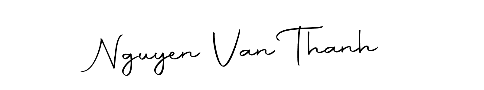 Design your own signature with our free online signature maker. With this signature software, you can create a handwritten (Autography-DOLnW) signature for name Nguyen Van Thanh. Nguyen Van Thanh signature style 10 images and pictures png