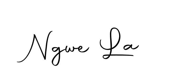 How to make Ngwe La signature? Autography-DOLnW is a professional autograph style. Create handwritten signature for Ngwe La name. Ngwe La signature style 10 images and pictures png