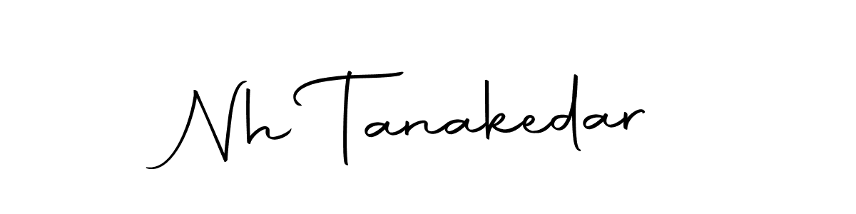 Make a beautiful signature design for name Nh Tanakedar. With this signature (Autography-DOLnW) style, you can create a handwritten signature for free. Nh Tanakedar signature style 10 images and pictures png