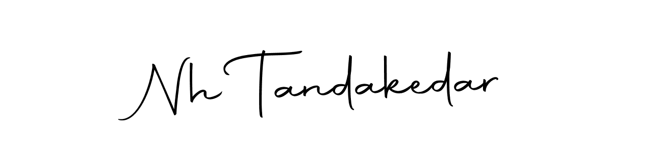 Similarly Autography-DOLnW is the best handwritten signature design. Signature creator online .You can use it as an online autograph creator for name Nh Tandakedar. Nh Tandakedar signature style 10 images and pictures png