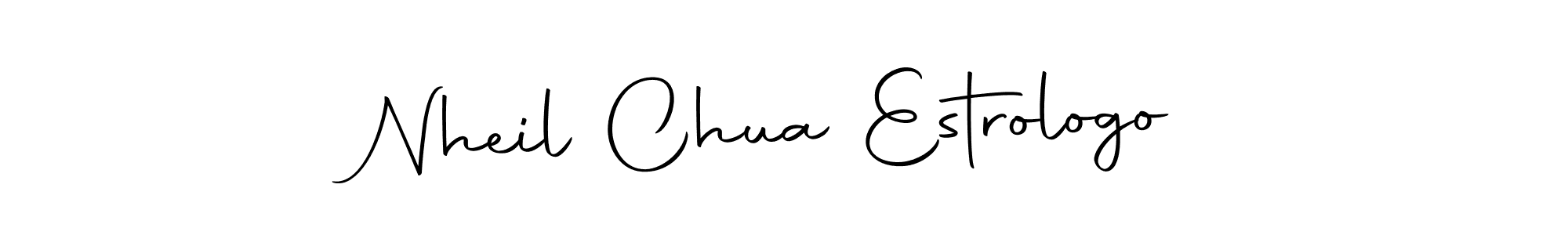 You should practise on your own different ways (Autography-DOLnW) to write your name (Nheil Chua Estrologo) in signature. don't let someone else do it for you. Nheil Chua Estrologo signature style 10 images and pictures png