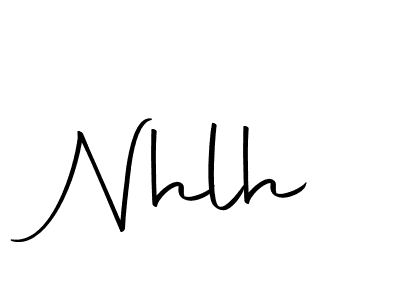 if you are searching for the best signature style for your name Nhlh. so please give up your signature search. here we have designed multiple signature styles  using Autography-DOLnW. Nhlh signature style 10 images and pictures png