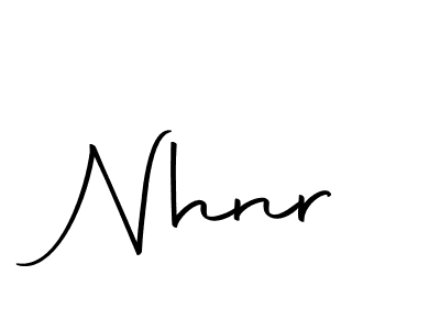 Make a beautiful signature design for name Nhnr. With this signature (Autography-DOLnW) style, you can create a handwritten signature for free. Nhnr signature style 10 images and pictures png