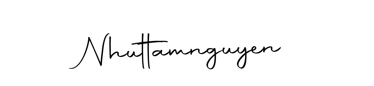 Similarly Autography-DOLnW is the best handwritten signature design. Signature creator online .You can use it as an online autograph creator for name Nhuttamnguyen. Nhuttamnguyen signature style 10 images and pictures png