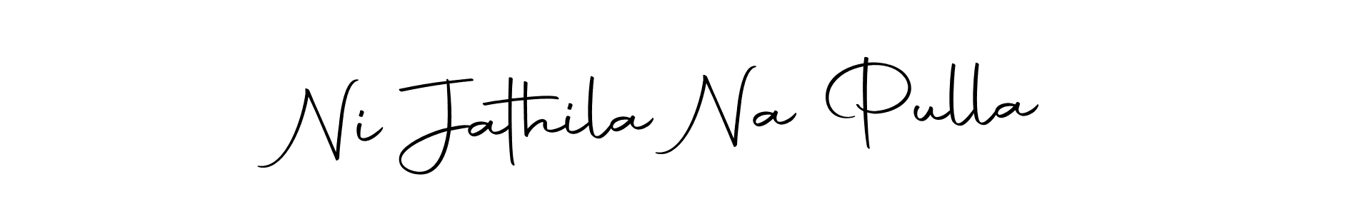 Design your own signature with our free online signature maker. With this signature software, you can create a handwritten (Autography-DOLnW) signature for name Ni Jathila Na Pulla. Ni Jathila Na Pulla signature style 10 images and pictures png