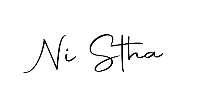 Make a beautiful signature design for name Ni Stha. Use this online signature maker to create a handwritten signature for free. Ni Stha signature style 10 images and pictures png