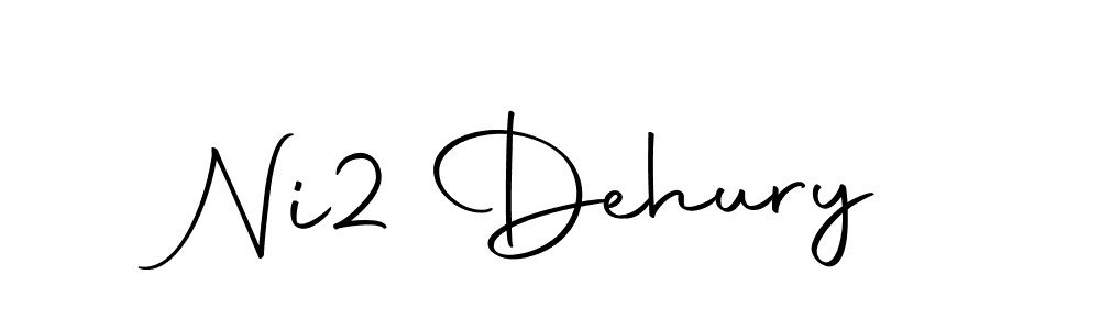 How to make Ni2 Dehury signature? Autography-DOLnW is a professional autograph style. Create handwritten signature for Ni2 Dehury name. Ni2 Dehury signature style 10 images and pictures png