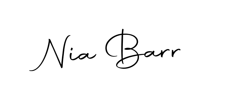 Make a short Nia Barr signature style. Manage your documents anywhere anytime using Autography-DOLnW. Create and add eSignatures, submit forms, share and send files easily. Nia Barr signature style 10 images and pictures png