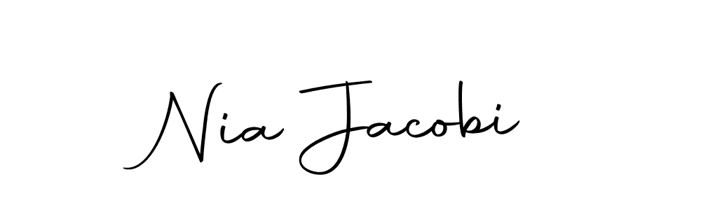 How to make Nia Jacobi signature? Autography-DOLnW is a professional autograph style. Create handwritten signature for Nia Jacobi name. Nia Jacobi signature style 10 images and pictures png