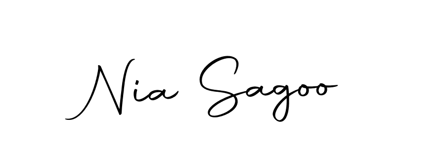 The best way (Autography-DOLnW) to make a short signature is to pick only two or three words in your name. The name Nia Sagoo include a total of six letters. For converting this name. Nia Sagoo signature style 10 images and pictures png