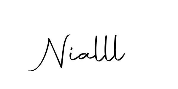 How to make Nialll name signature. Use Autography-DOLnW style for creating short signs online. This is the latest handwritten sign. Nialll signature style 10 images and pictures png