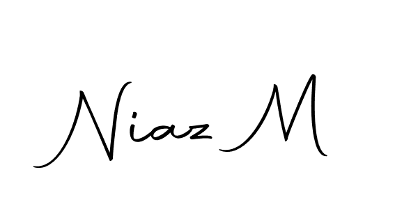 You can use this online signature creator to create a handwritten signature for the name Niaz M. This is the best online autograph maker. Niaz M signature style 10 images and pictures png