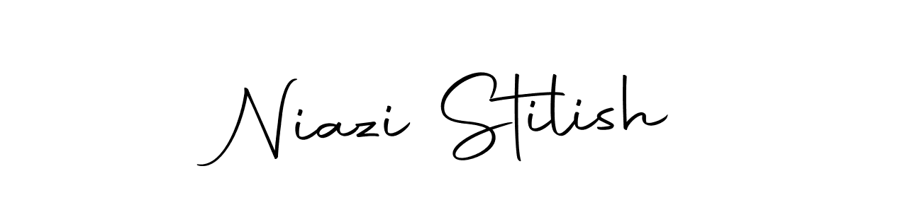 The best way (Autography-DOLnW) to make a short signature is to pick only two or three words in your name. The name Niazi Stilish include a total of six letters. For converting this name. Niazi Stilish signature style 10 images and pictures png