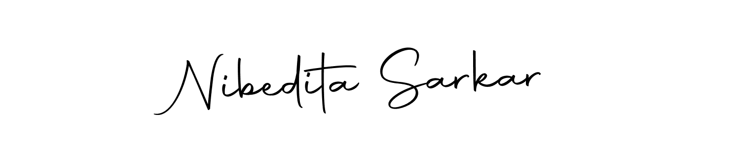 How to make Nibedita Sarkar signature? Autography-DOLnW is a professional autograph style. Create handwritten signature for Nibedita Sarkar name. Nibedita Sarkar signature style 10 images and pictures png
