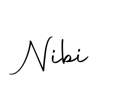 Make a beautiful signature design for name Nibi. Use this online signature maker to create a handwritten signature for free. Nibi signature style 10 images and pictures png