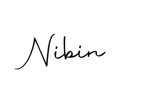 Similarly Autography-DOLnW is the best handwritten signature design. Signature creator online .You can use it as an online autograph creator for name Nibin. Nibin signature style 10 images and pictures png