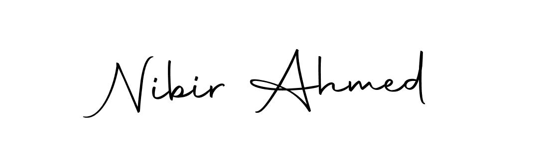 Make a short Nibir Ahmed signature style. Manage your documents anywhere anytime using Autography-DOLnW. Create and add eSignatures, submit forms, share and send files easily. Nibir Ahmed signature style 10 images and pictures png