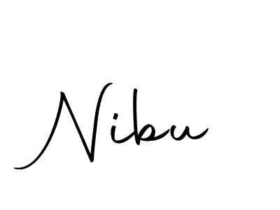 How to make Nibu name signature. Use Autography-DOLnW style for creating short signs online. This is the latest handwritten sign. Nibu signature style 10 images and pictures png