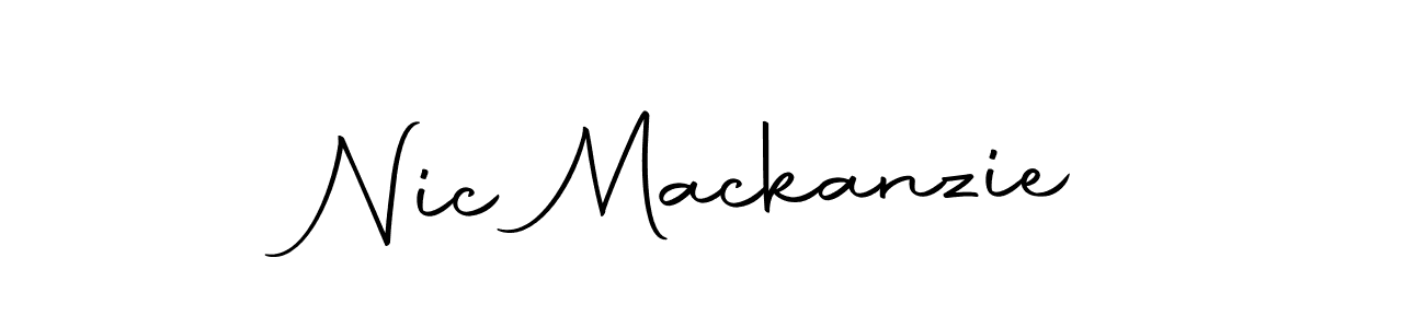 Autography-DOLnW is a professional signature style that is perfect for those who want to add a touch of class to their signature. It is also a great choice for those who want to make their signature more unique. Get Nic Mackanzie name to fancy signature for free. Nic Mackanzie signature style 10 images and pictures png