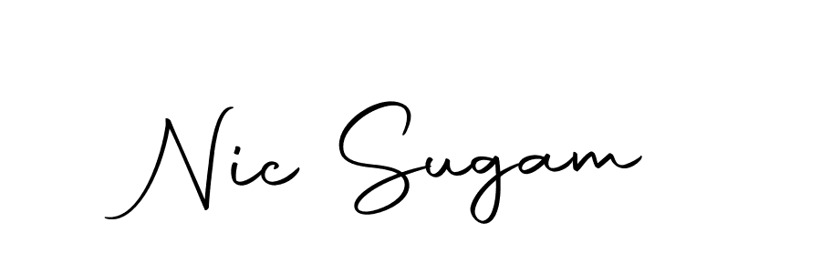 Best and Professional Signature Style for Nic Sugam. Autography-DOLnW Best Signature Style Collection. Nic Sugam signature style 10 images and pictures png