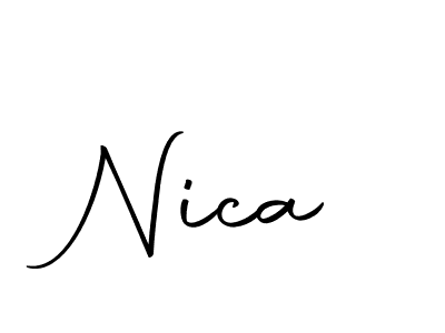 How to Draw Nica signature style? Autography-DOLnW is a latest design signature styles for name Nica. Nica signature style 10 images and pictures png