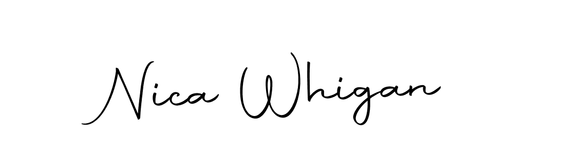This is the best signature style for the Nica Whigan name. Also you like these signature font (Autography-DOLnW). Mix name signature. Nica Whigan signature style 10 images and pictures png