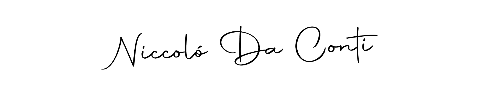 This is the best signature style for the Niccoló Da Conti name. Also you like these signature font (Autography-DOLnW). Mix name signature. Niccoló Da Conti signature style 10 images and pictures png