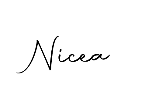 The best way (Autography-DOLnW) to make a short signature is to pick only two or three words in your name. The name Nicea include a total of six letters. For converting this name. Nicea signature style 10 images and pictures png