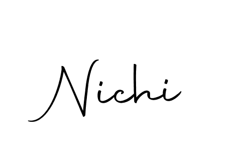 The best way (Autography-DOLnW) to make a short signature is to pick only two or three words in your name. The name Nichi include a total of six letters. For converting this name. Nichi signature style 10 images and pictures png