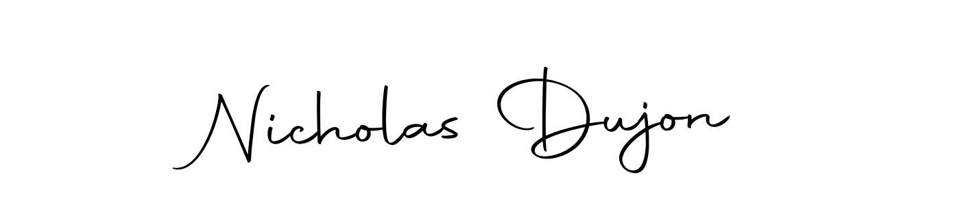 Make a beautiful signature design for name Nicholas Dujon. Use this online signature maker to create a handwritten signature for free. Nicholas Dujon signature style 10 images and pictures png