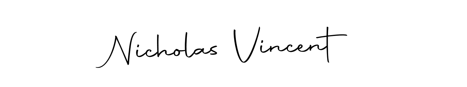 Also You can easily find your signature by using the search form. We will create Nicholas Vincent name handwritten signature images for you free of cost using Autography-DOLnW sign style. Nicholas Vincent signature style 10 images and pictures png