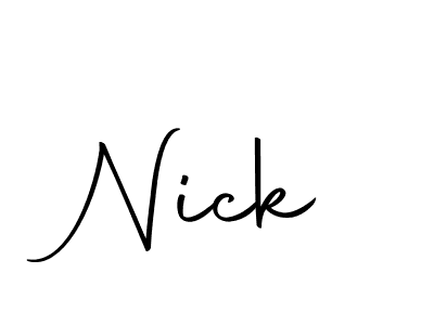 Autography-DOLnW is a professional signature style that is perfect for those who want to add a touch of class to their signature. It is also a great choice for those who want to make their signature more unique. Get Nick name to fancy signature for free. Nick signature style 10 images and pictures png