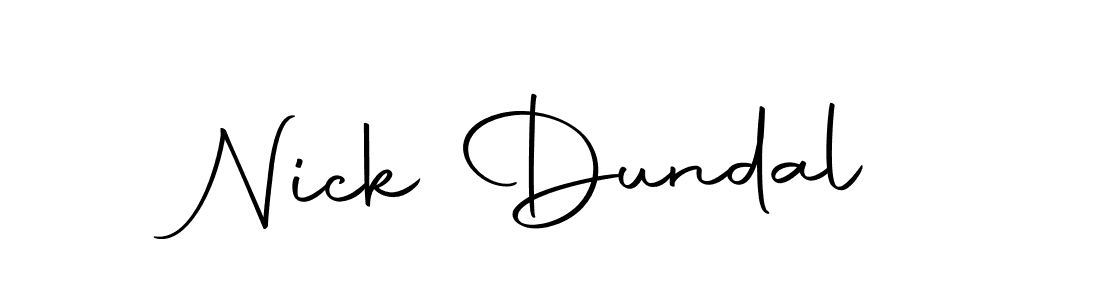 The best way (Autography-DOLnW) to make a short signature is to pick only two or three words in your name. The name Nick Dundal include a total of six letters. For converting this name. Nick Dundal signature style 10 images and pictures png