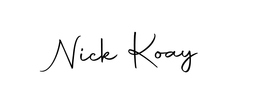 Once you've used our free online signature maker to create your best signature Autography-DOLnW style, it's time to enjoy all of the benefits that Nick Koay name signing documents. Nick Koay signature style 10 images and pictures png