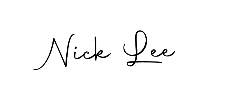 Once you've used our free online signature maker to create your best signature Autography-DOLnW style, it's time to enjoy all of the benefits that Nick Lee name signing documents. Nick Lee signature style 10 images and pictures png