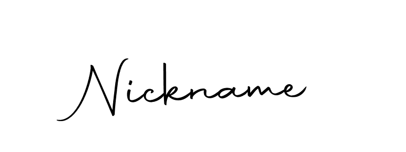 The best way (Autography-DOLnW) to make a short signature is to pick only two or three words in your name. The name Nickname include a total of six letters. For converting this name. Nickname signature style 10 images and pictures png