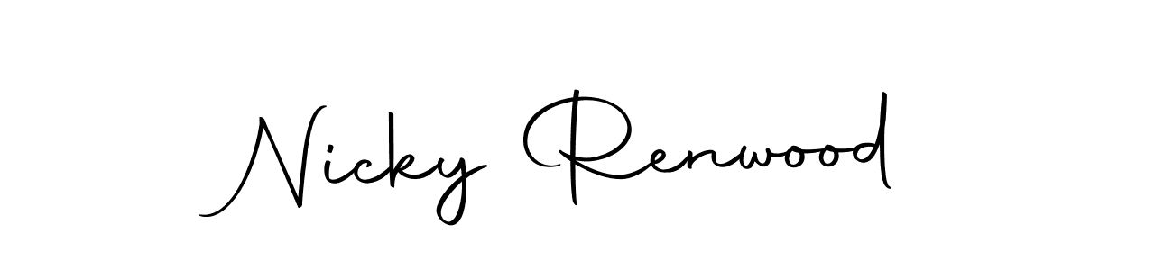 It looks lik you need a new signature style for name Nicky Renwood. Design unique handwritten (Autography-DOLnW) signature with our free signature maker in just a few clicks. Nicky Renwood signature style 10 images and pictures png