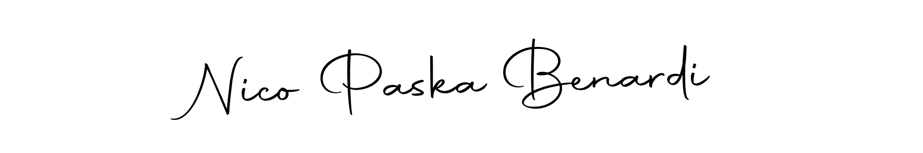 Nico Paska Benardi stylish signature style. Best Handwritten Sign (Autography-DOLnW) for my name. Handwritten Signature Collection Ideas for my name Nico Paska Benardi. Nico Paska Benardi signature style 10 images and pictures png