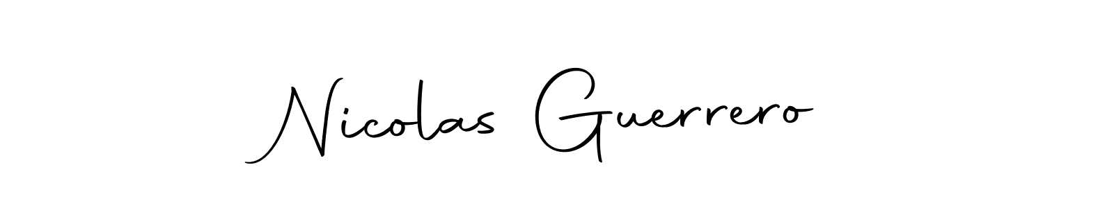 How to Draw Nicolas Guerrero signature style? Autography-DOLnW is a latest design signature styles for name Nicolas Guerrero. Nicolas Guerrero signature style 10 images and pictures png