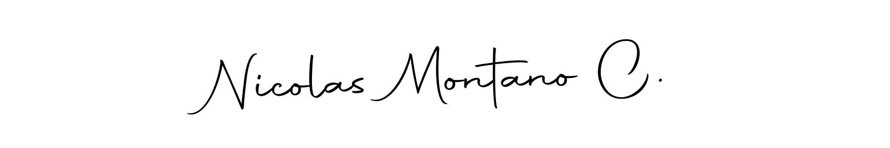 Similarly Autography-DOLnW is the best handwritten signature design. Signature creator online .You can use it as an online autograph creator for name Nicolas Montano C.. Nicolas Montano C. signature style 10 images and pictures png