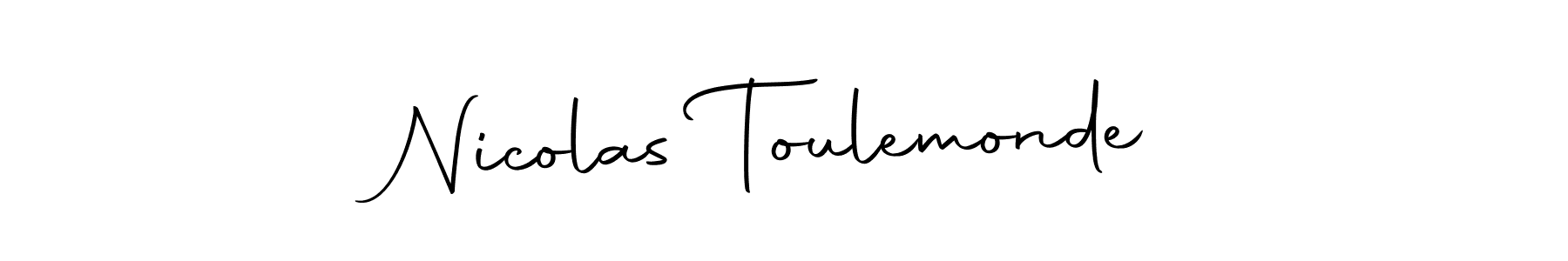 Also You can easily find your signature by using the search form. We will create Nicolas Toulemonde name handwritten signature images for you free of cost using Autography-DOLnW sign style. Nicolas Toulemonde signature style 10 images and pictures png
