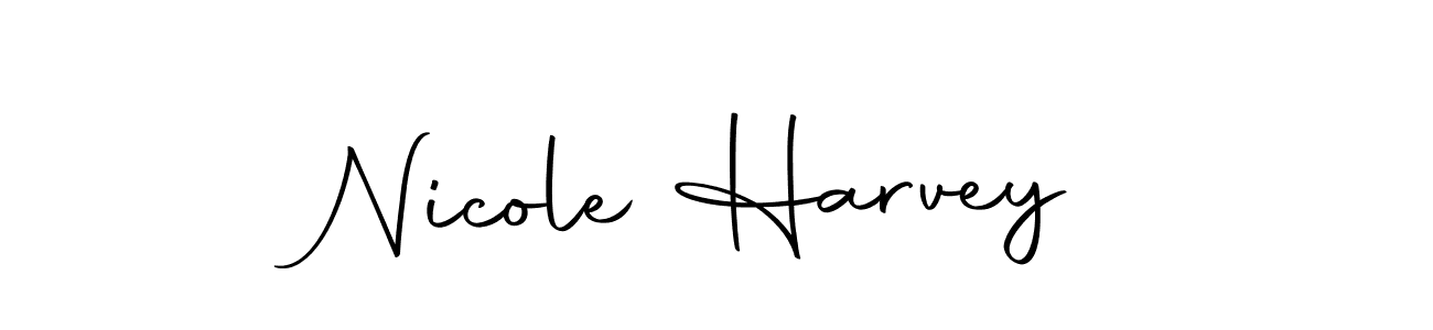 Once you've used our free online signature maker to create your best signature Autography-DOLnW style, it's time to enjoy all of the benefits that Nicole Harvey name signing documents. Nicole Harvey signature style 10 images and pictures png