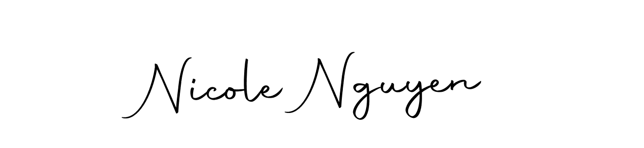 Also we have Nicole Nguyen name is the best signature style. Create professional handwritten signature collection using Autography-DOLnW autograph style. Nicole Nguyen signature style 10 images and pictures png