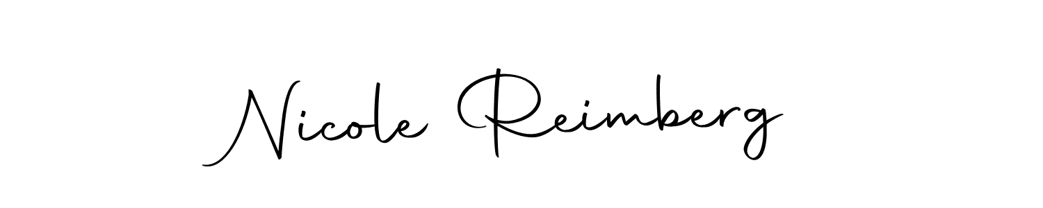 Autography-DOLnW is a professional signature style that is perfect for those who want to add a touch of class to their signature. It is also a great choice for those who want to make their signature more unique. Get Nicole Reimberg name to fancy signature for free. Nicole Reimberg signature style 10 images and pictures png