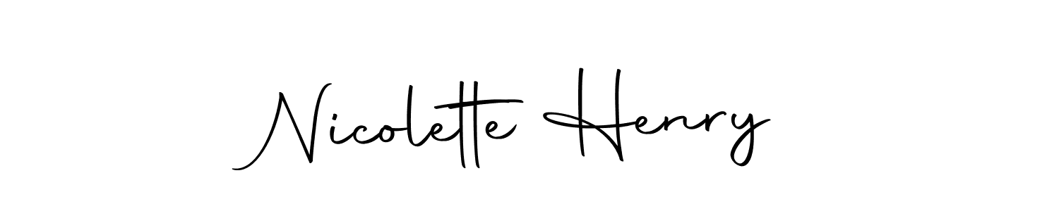 Check out images of Autograph of Nicolette Henry name. Actor Nicolette Henry Signature Style. Autography-DOLnW is a professional sign style online. Nicolette Henry signature style 10 images and pictures png