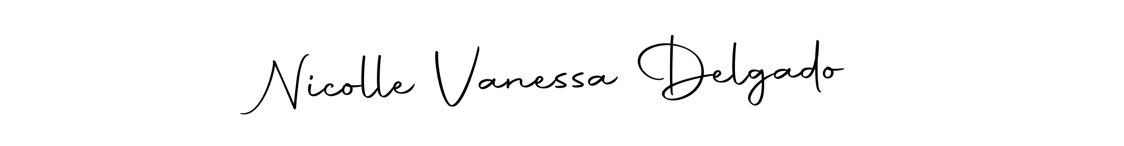 Make a short Nicolle Vanessa Delgado signature style. Manage your documents anywhere anytime using Autography-DOLnW. Create and add eSignatures, submit forms, share and send files easily. Nicolle Vanessa Delgado signature style 10 images and pictures png
