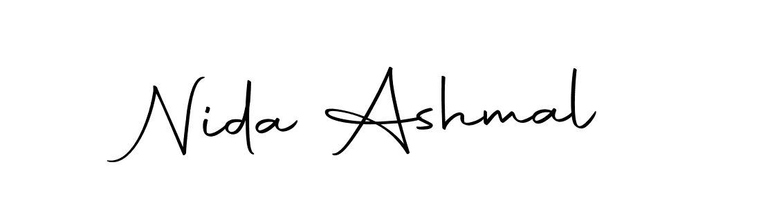 This is the best signature style for the Nida Ashmal name. Also you like these signature font (Autography-DOLnW). Mix name signature. Nida Ashmal signature style 10 images and pictures png