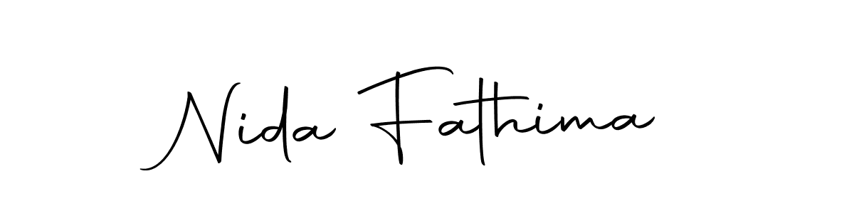 You can use this online signature creator to create a handwritten signature for the name Nida Fathima. This is the best online autograph maker. Nida Fathima signature style 10 images and pictures png