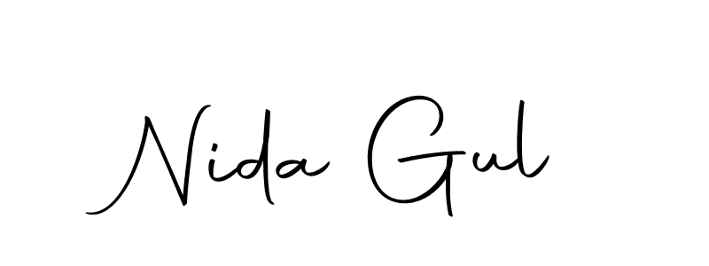 It looks lik you need a new signature style for name Nida Gul. Design unique handwritten (Autography-DOLnW) signature with our free signature maker in just a few clicks. Nida Gul signature style 10 images and pictures png