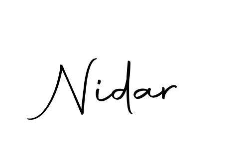 You can use this online signature creator to create a handwritten signature for the name Nidar. This is the best online autograph maker. Nidar signature style 10 images and pictures png